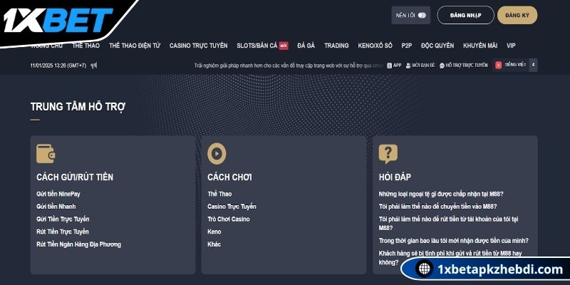 Review M88 về chất lượng chăm sóc khách hàng