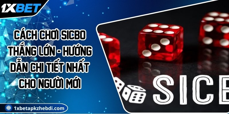 Cách chơi Sicbo thắng lớn - Hướng dẫn chi tiết nhất cho người mới